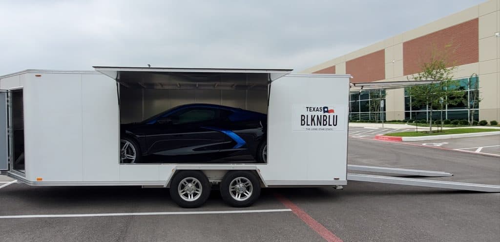 2020 Corvette C8 Side Trailer