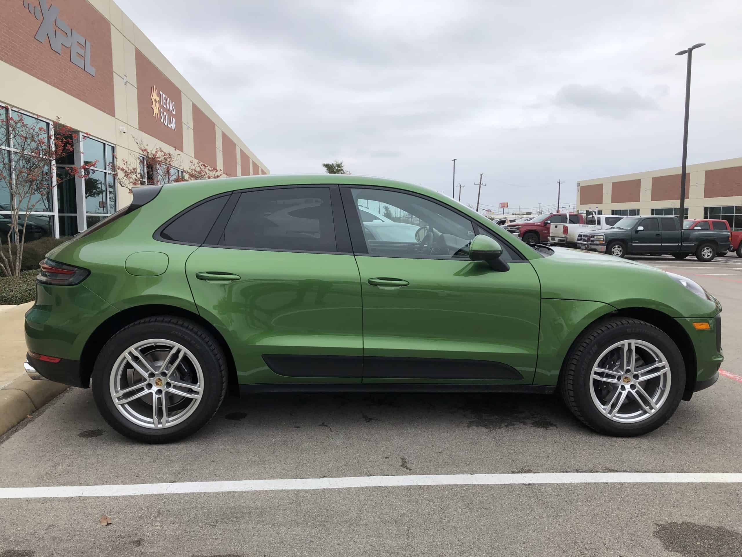 Porsche SA Macan Mamba Green XUP full front 3 - XPEL