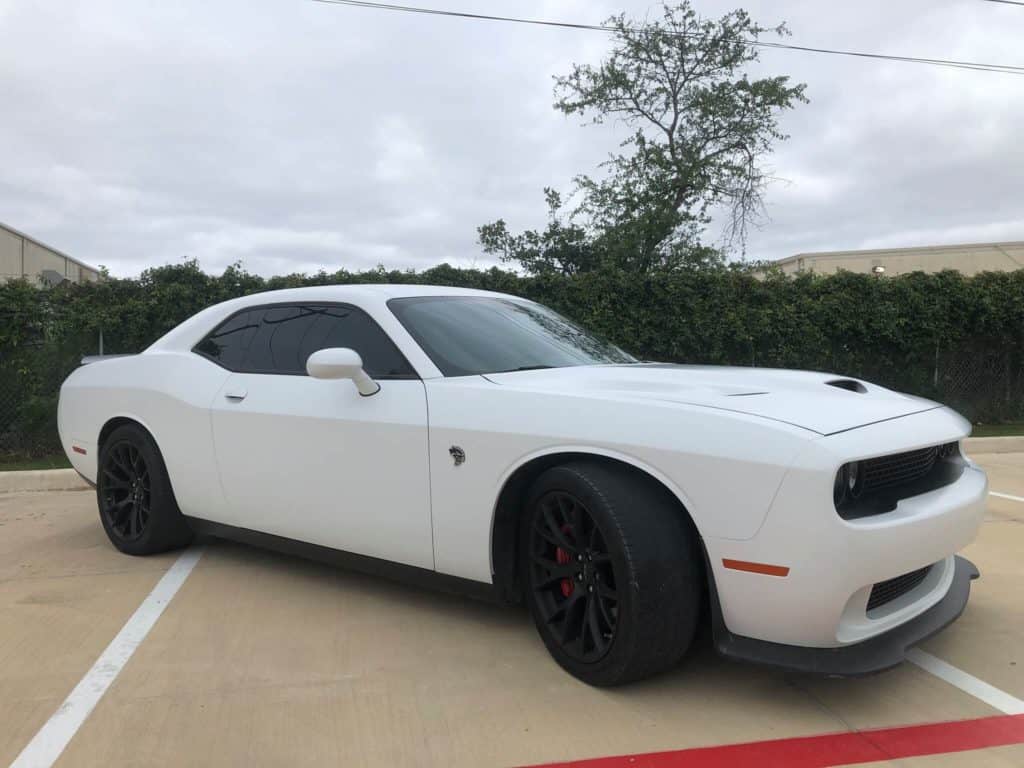 2015 Dodge Challenger Hellcat STEALTH matte paint wrap