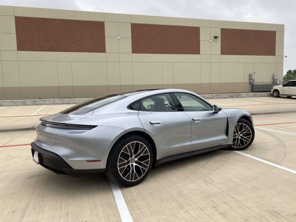 2021 porsche taycan full front paint protection wrap