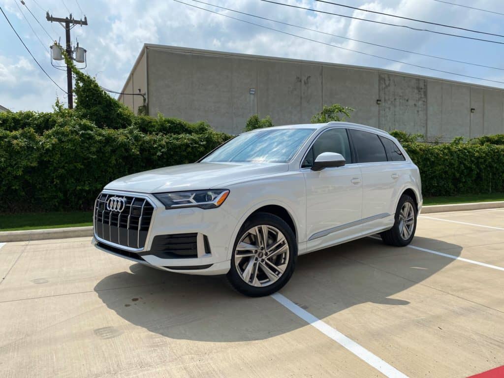 2021 Audi SQ7 ULTIMATE PLUS partial front paint protection film wrap