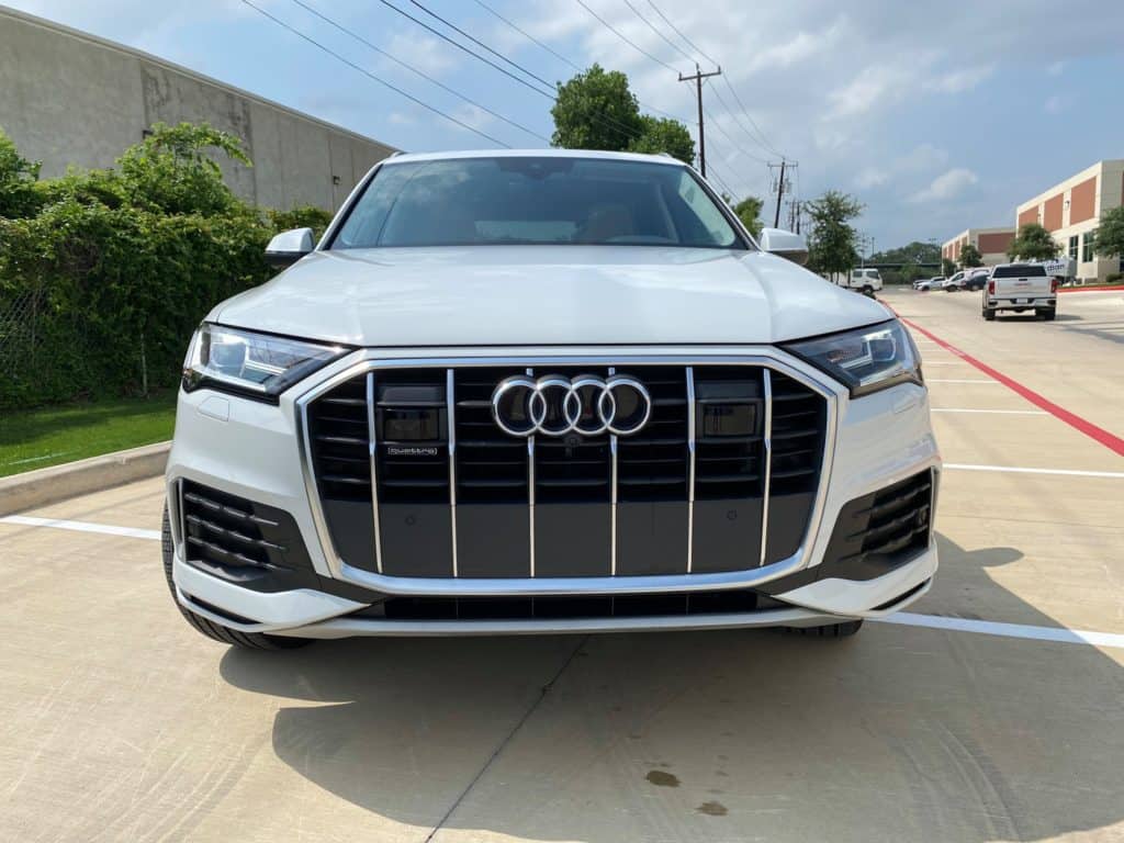 2021 Audi SQ7 ULTIMATE PLUS partial front paint protection film wrap