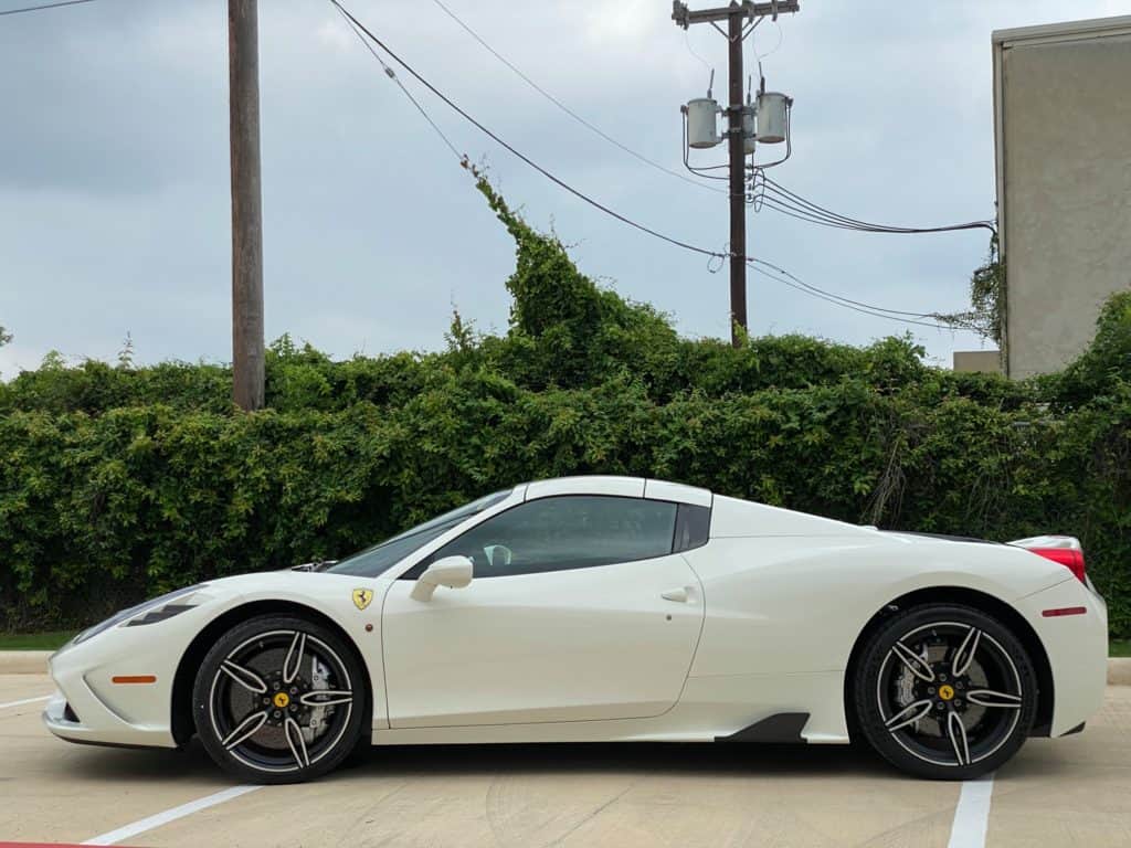 2015 Ferrari 458 Speciale A full front ultimate plus paint protection film
