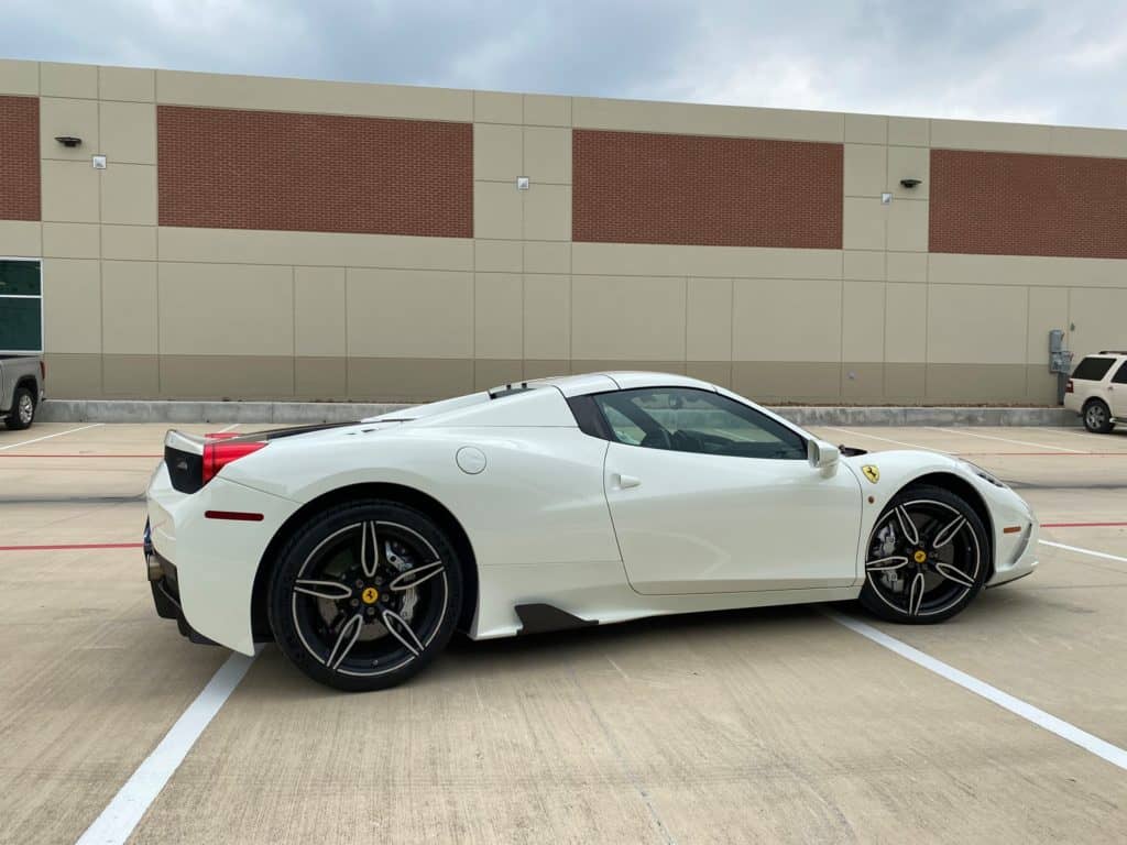 2015 Ferrari 458 Speciale A full front ultimate plus paint protection film