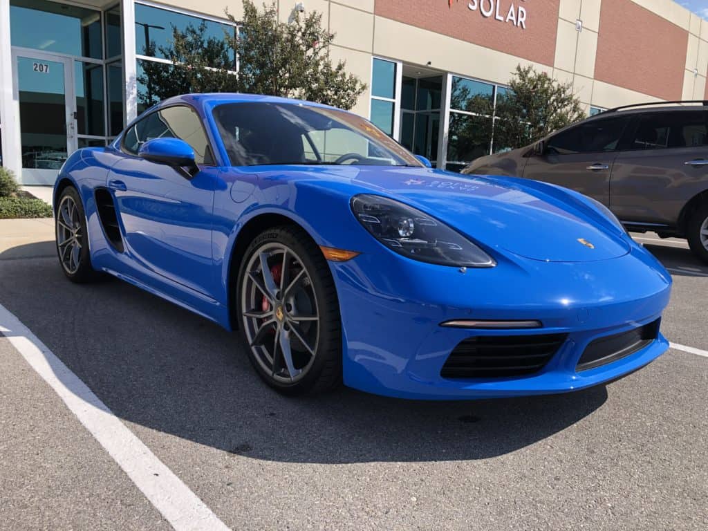 2022 porsche 718 cayman 2 ultimate plus full front ppf