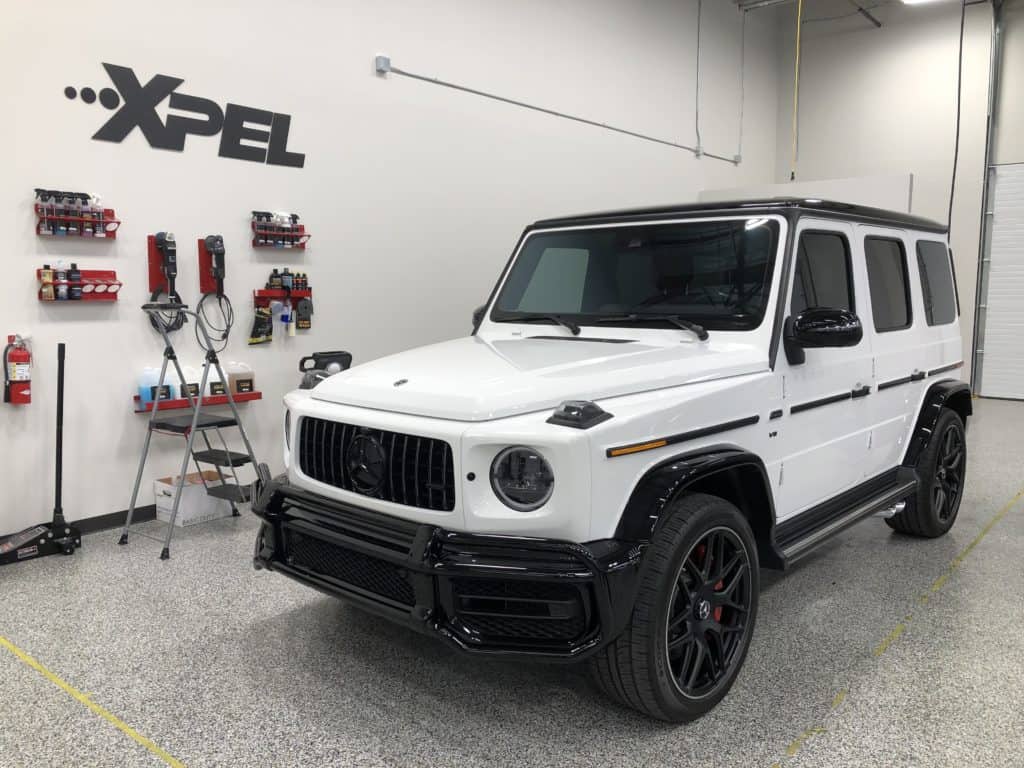 2021 Mercedes Benz AMG G wagon full ultimate plus ppf full fusion plus and prime xr plus tint